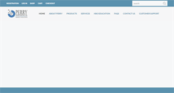 Desktop Screenshot of perrybaromedical.com